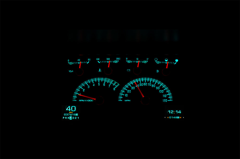 Dakota Digital RTX Gauges - 88-94 GM Truck 1992-94 Style
