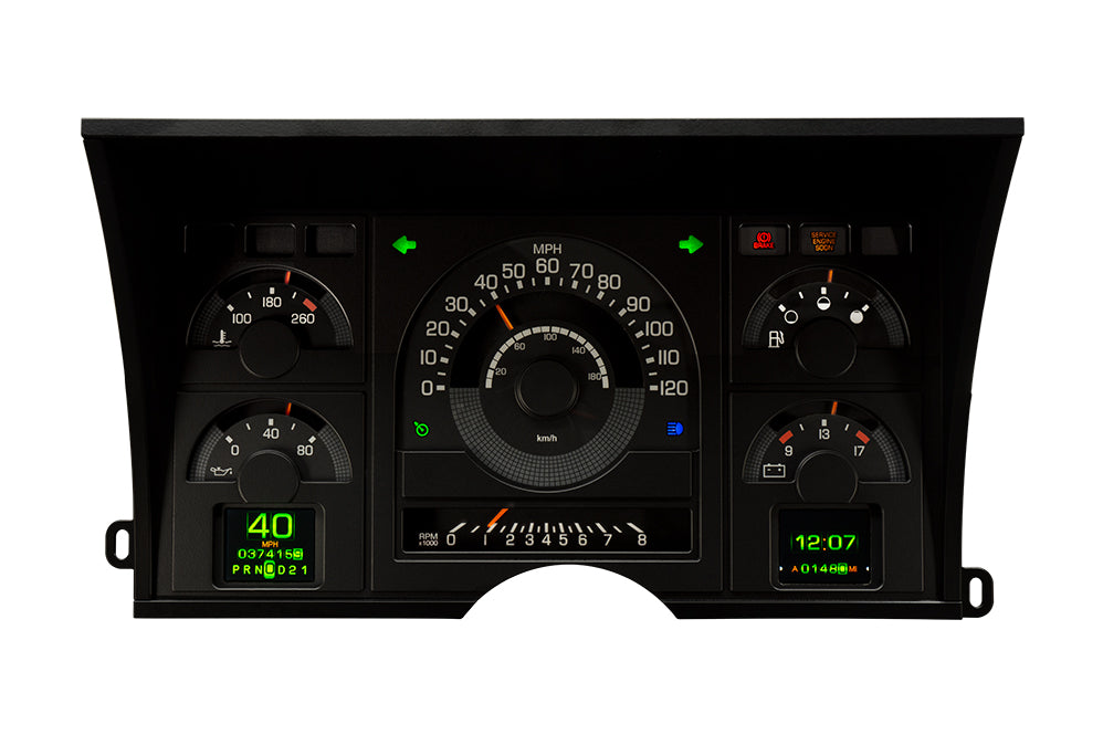 Dakota Digital RTX Gauges - 88-94 GM Truck 1988-91 Style