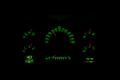 Dakota Digital RTX Gauges - 88-94 GM Truck 1988-91 Style