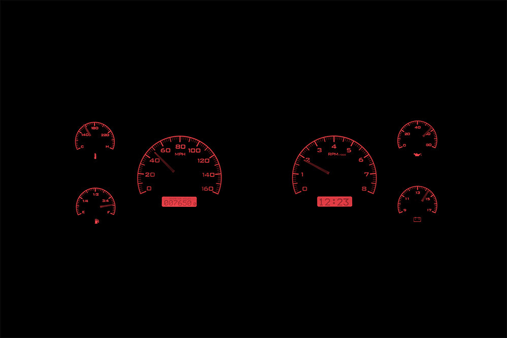 Dakota Digital VHX Gauges - 82-85 S10 / SUV