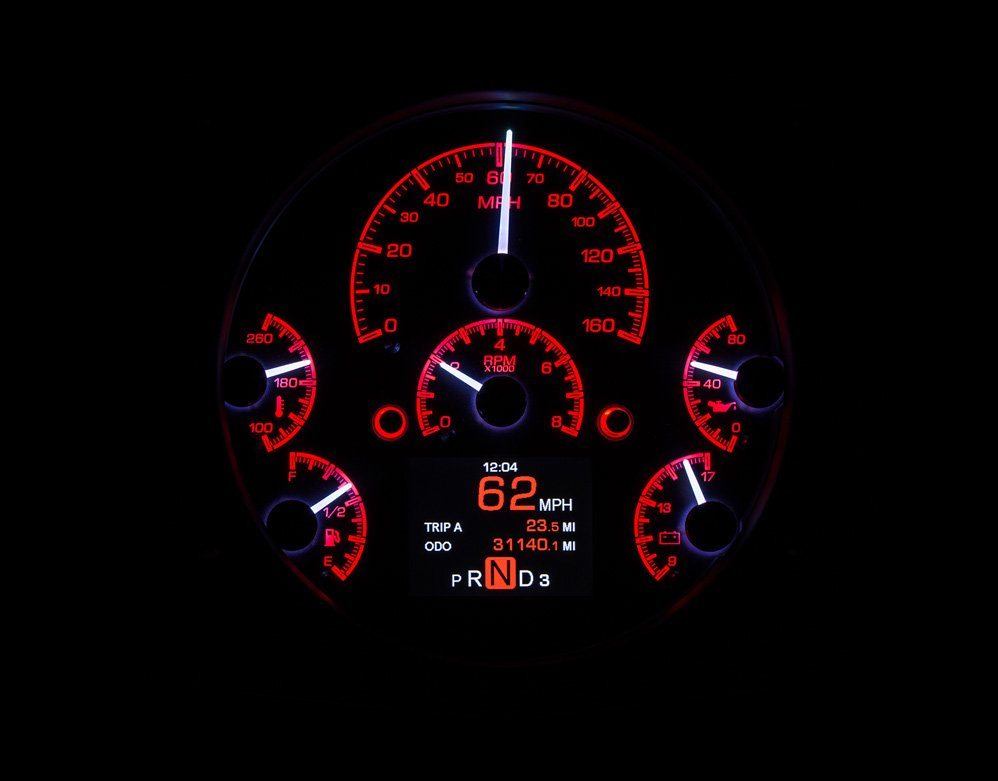 Dakota Digital HDX Gauges - 61-66 F100