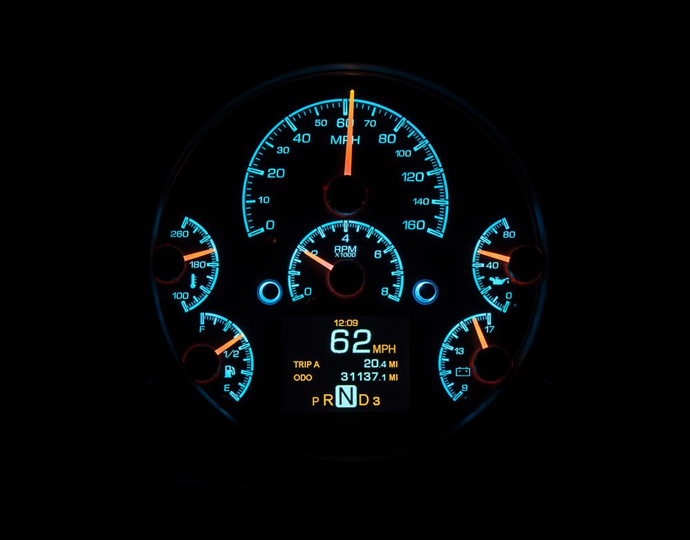 Dakota Digital HDX Gauges - 61-66 F100