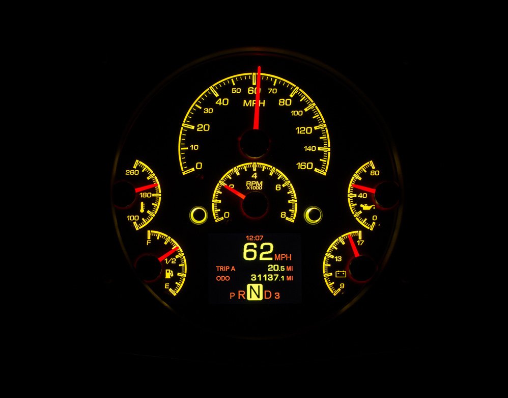 Dakota Digital HDX Gauges - 61-66 F100