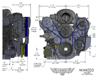 Wegner Accessory Drive - LS (Naturally Aspirated)