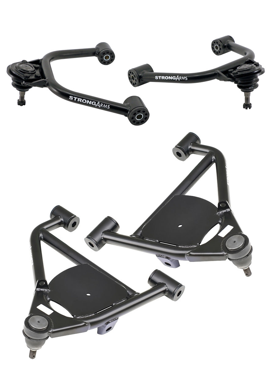 thumbnail image 2 of Complete 12pc Front Control Arm Kit For Chevy Silverado & GMC Sierra 1500 (99-06) – Upper & Lower Arms, Sway Bar, Tie Rods 2 of 3