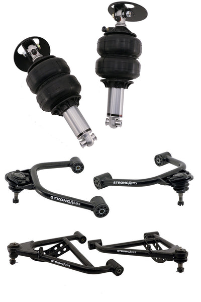 RideTech Front Control Arm Kit for Shockwaves - 99-06 2wd GM Truck