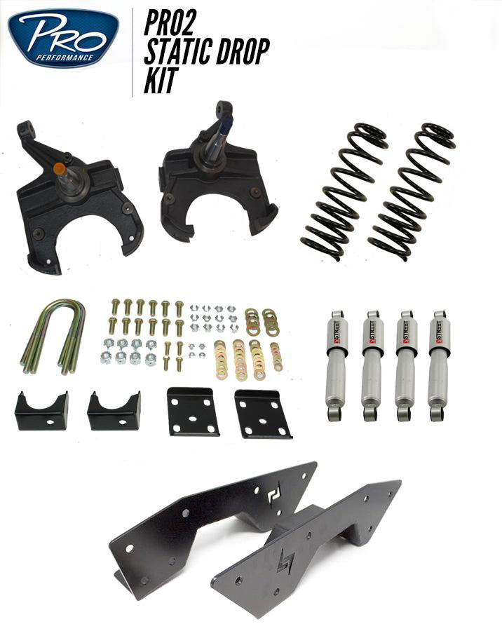 Pro 5/6 Static Drop Kit - 73-82 2wd Blazer