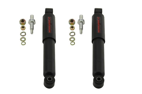 Belltech Rear Nitro Drop 2 Shock PAIR - Lowered - 73-87 C10
