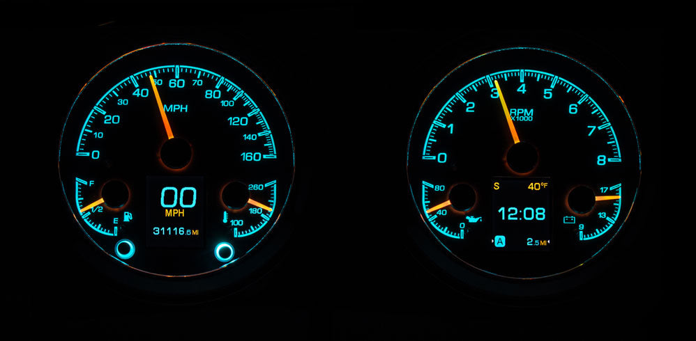 Dakota Digital HDX Gauges - 47-53 Chevy Truck
