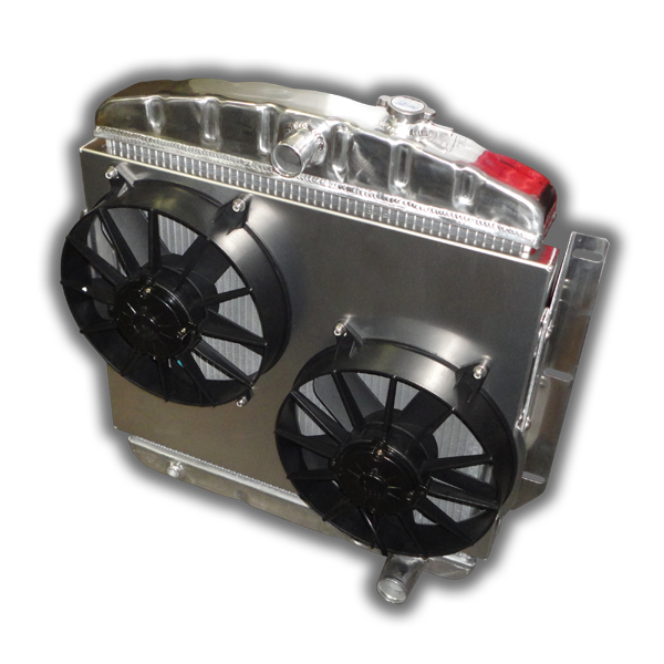 ECP Aluminum Radiator - 55-59 Chevy / GMC pickup