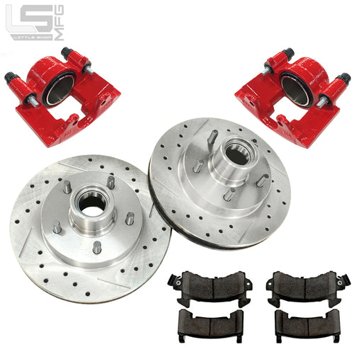 Little Shop Mfg. Front Upgrade Kit (5-Lug) - 88-98 GM Truck / SUV