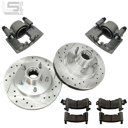 Little Shop Mfg. Front Upgrade Kit (5-Lug) - 88-98 GM Truck / SUV