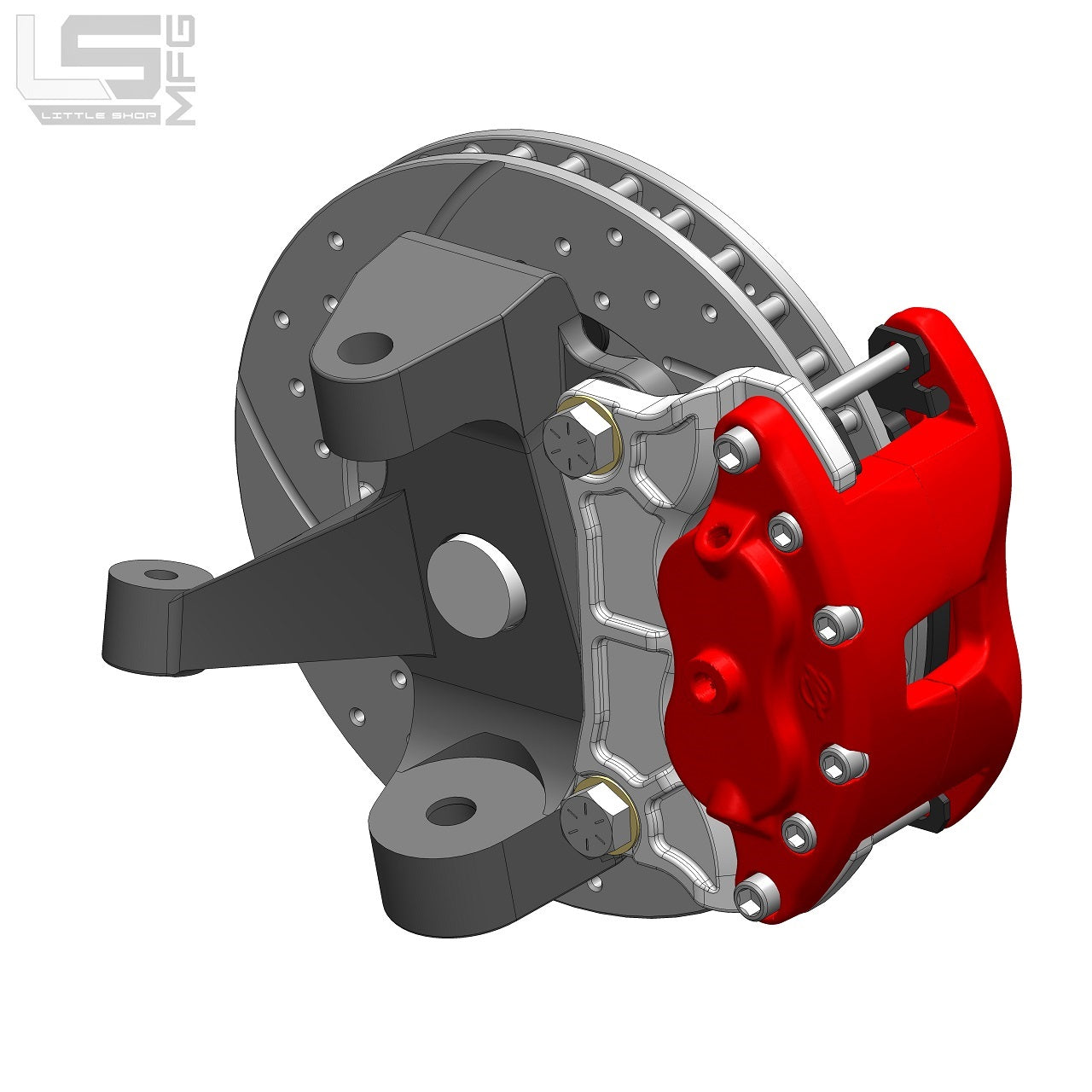 MFG Front Wilwood Upgrade Kit (5-Lug) - 88-98 GM 2WD Truck / SUV