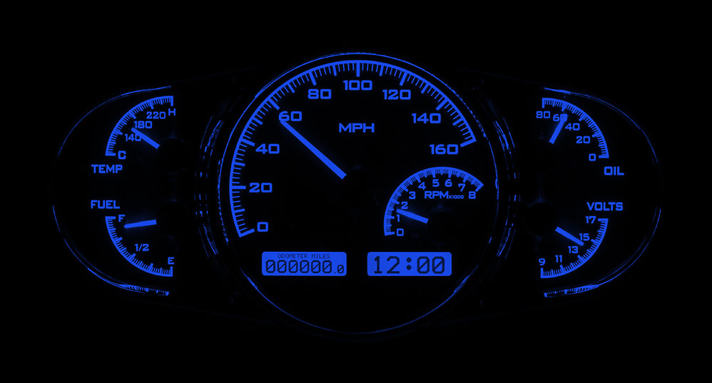 Dakota Digital VHX Universal Multi-Level Elliptical Gauges