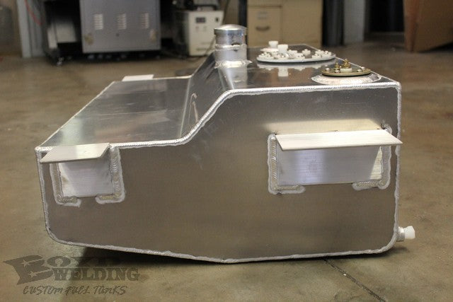 Boyd Aluminum Fuel Tank (Carb/Bed Fill) - 55-59 GM Truck