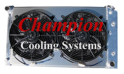 SubZero Champion 3 Row All Aluminum Radiator for 1963 Pontiac LeMans V8 Engine e SubZero Champion 3 Row All Aluminum Radiator for 1963 Pontiac LeMans V8 Engine e