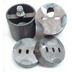 Front Air Bag Brackets With Hardware For 1999-2006 Chevy Silverado & GMC Sierra - Raw Steel 6 thumbnail image