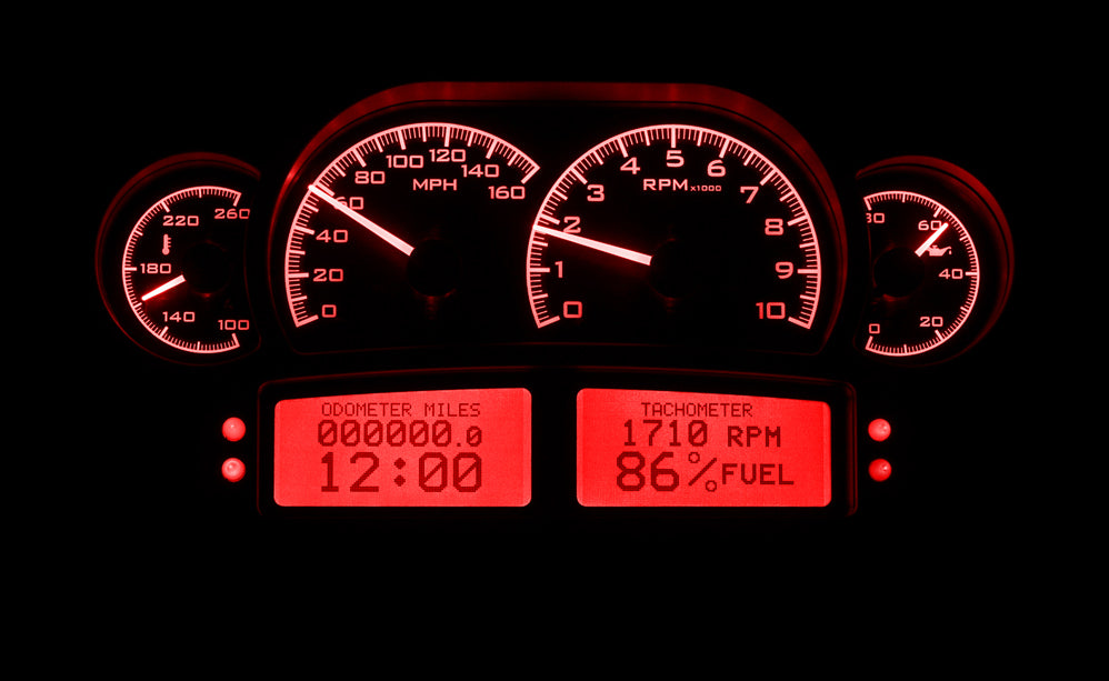 Dakota Digital VHX Universal Competition Gauges