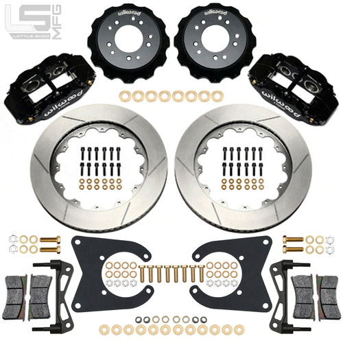 Little Shop Mfg. 14" Rear Big Brake Kit - 88-98 GM Truck / SUV