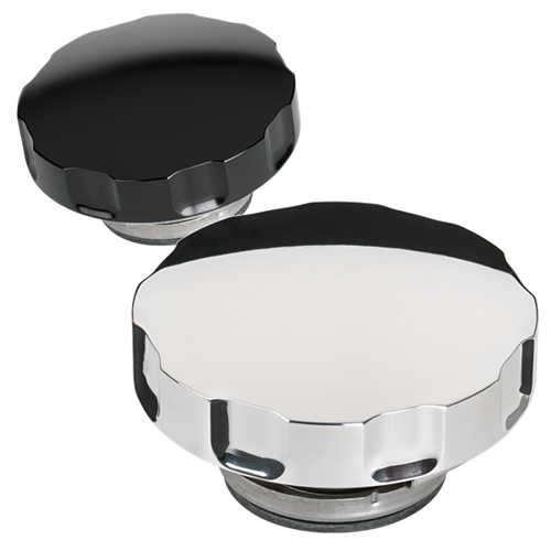 Billet Specialties Notch Grip Radiator Cap