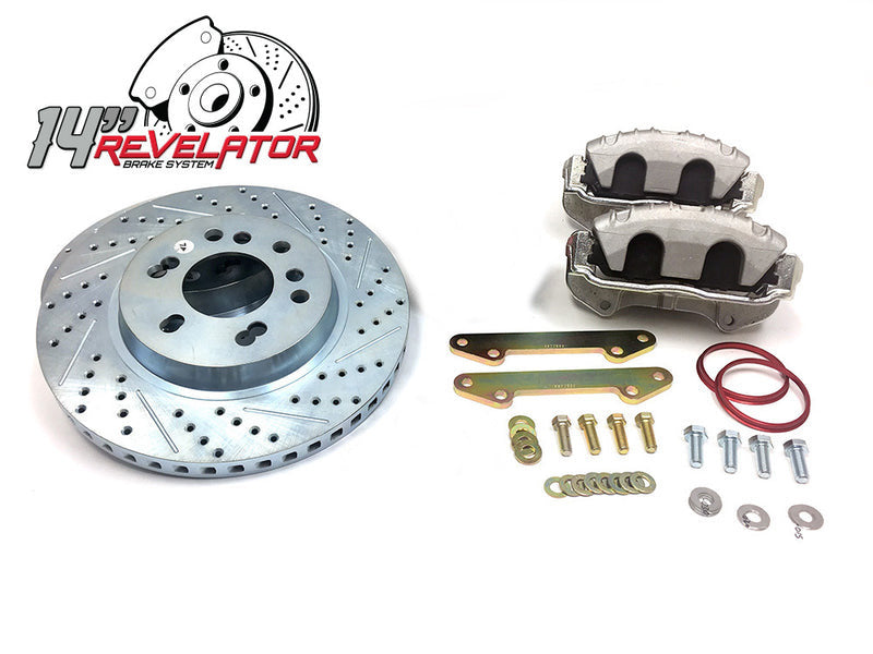 Pro Performance Front Big Brake Kit for X10 Spindle - 63-87 C10