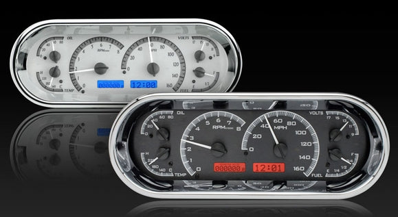 Dakota Digital VHX Universal Recessed Oval Gauges