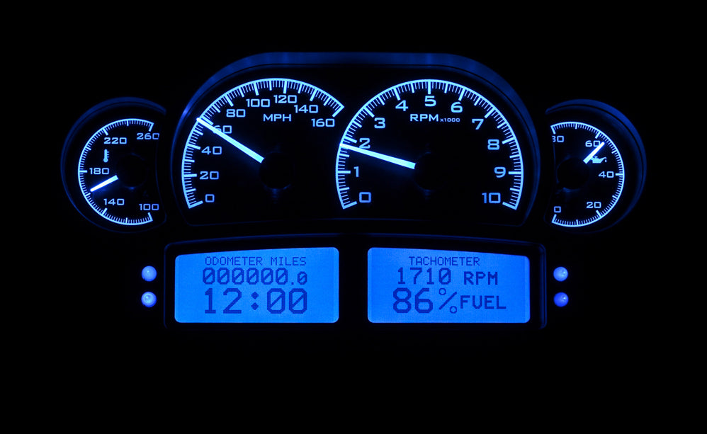 Dakota Digital VHX Universal Competition Gauges