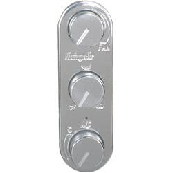 Vintage Air 3-Knob ProLine Panel - Vertical