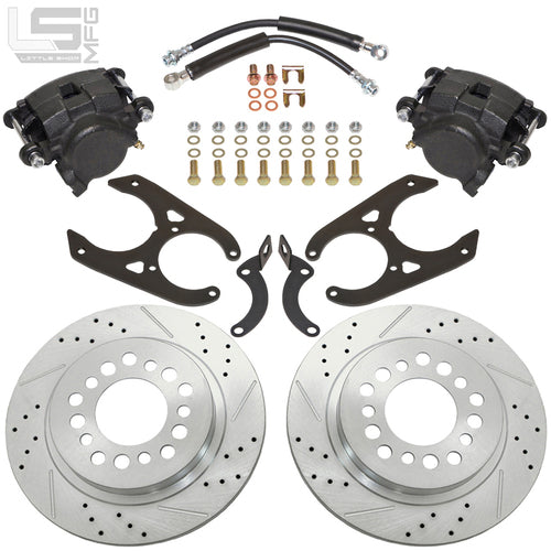 Little Shop Mfg. Rear Disc Kit (For 11" Drum) - 88-98 GM Truck / SUV