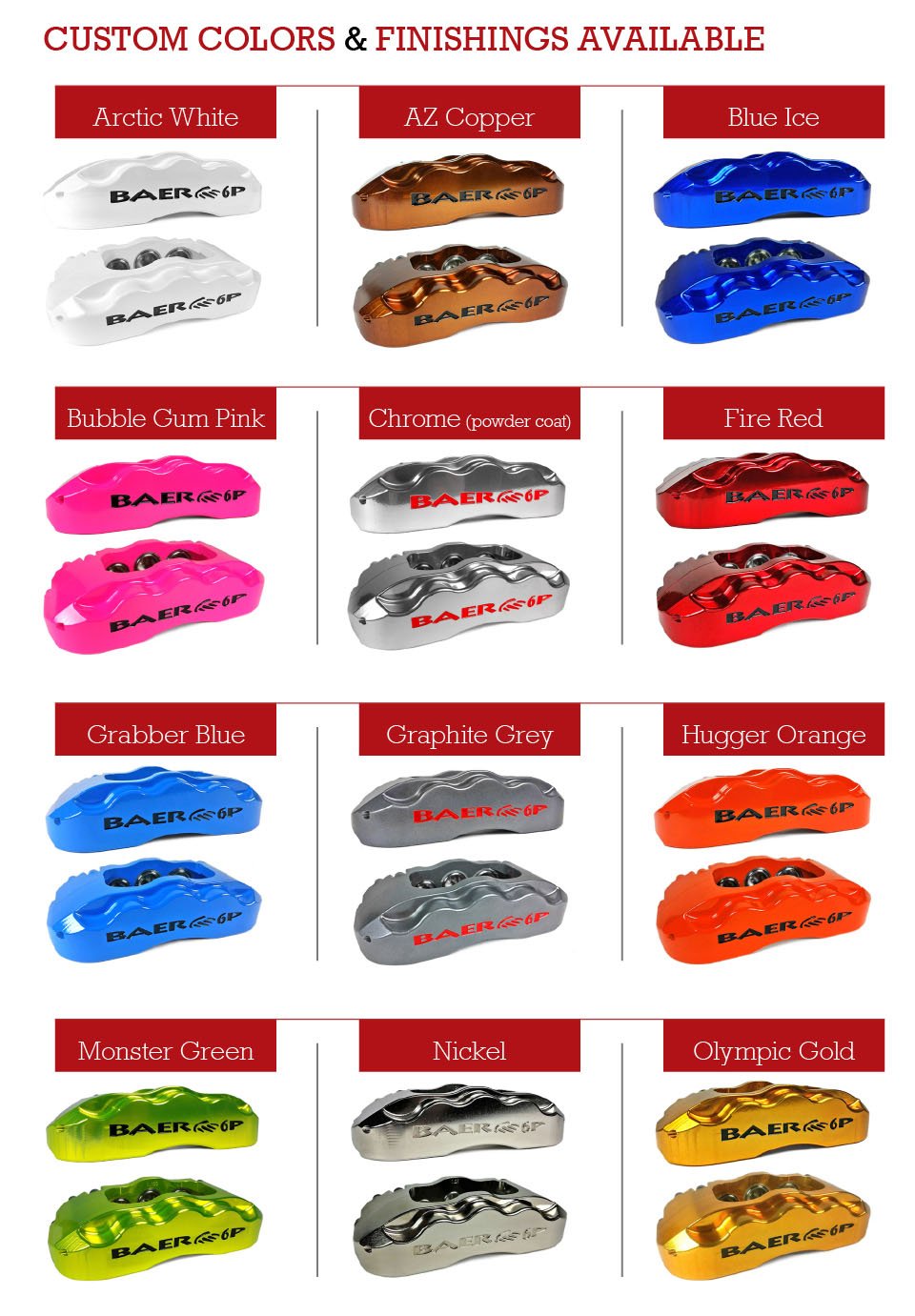 Baer 13" Front T4 -  88-98 GM 2WD Truck / SUV