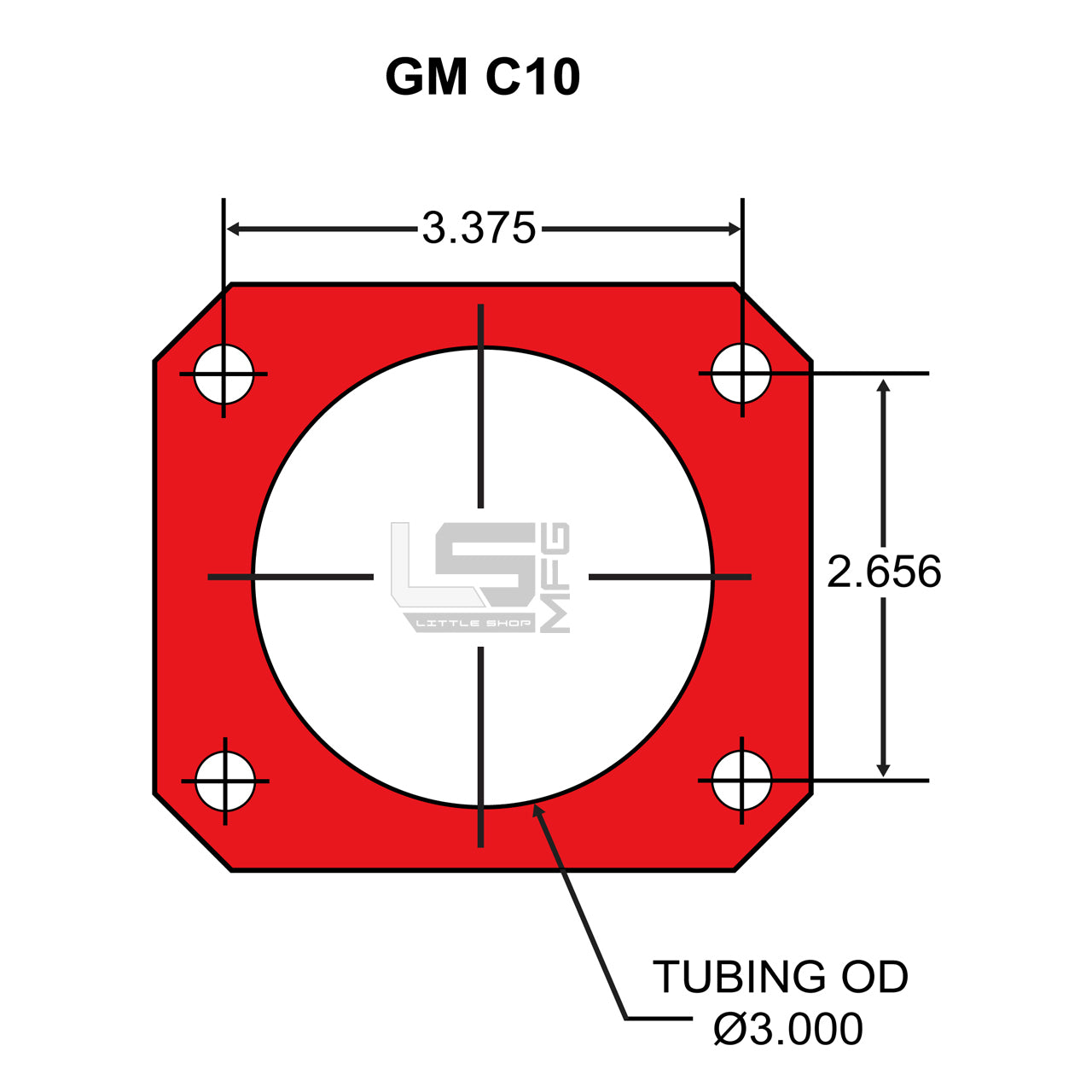 MFG Rear Disc Kit - 64-87 C10 (6-Lug)
