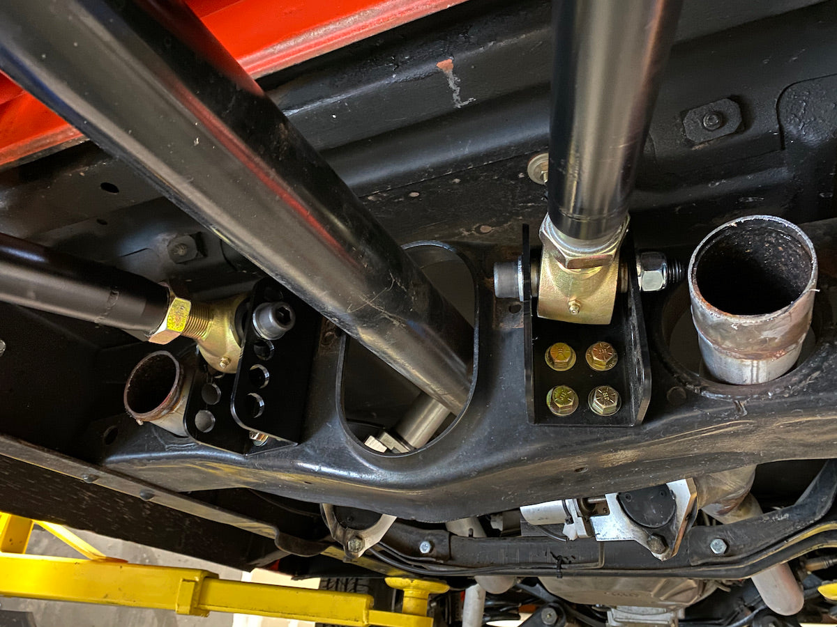 React Trailing Arm Adjustable Brackets - 63-72 C10