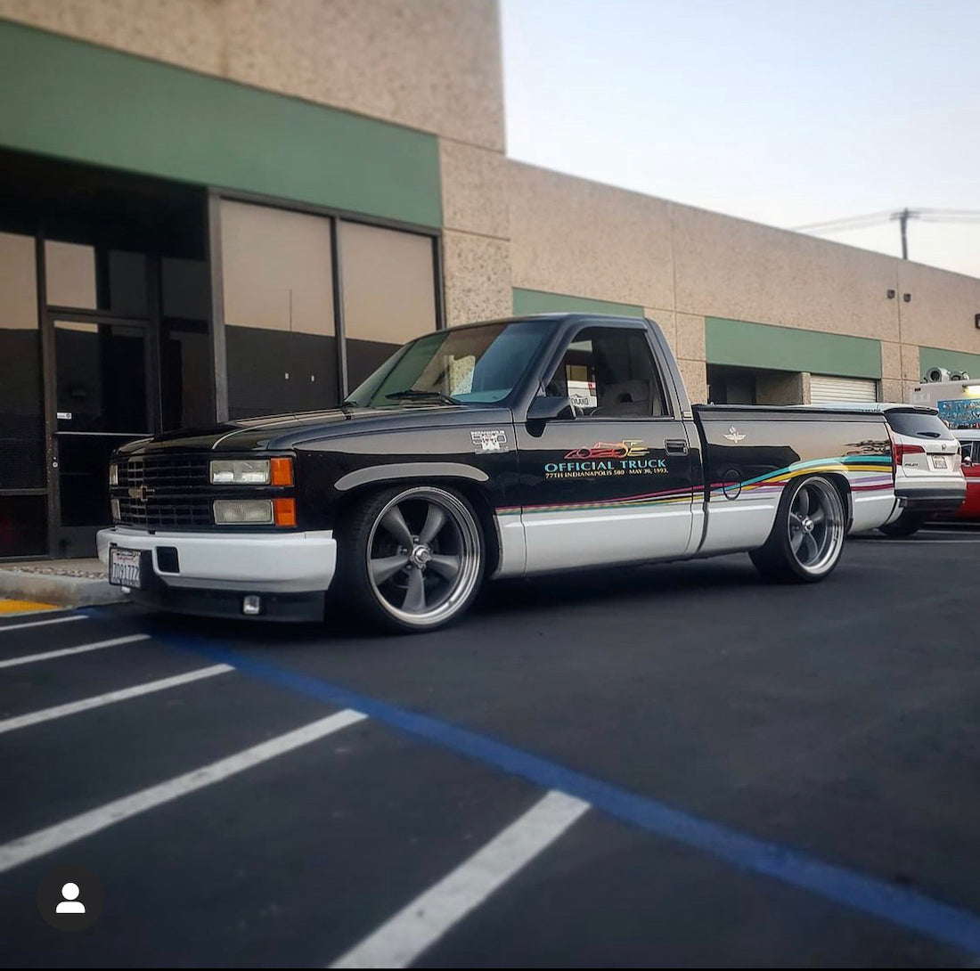 React 2" Modular Drop Spindles - 88-98 C1500 / 92-99 SUV