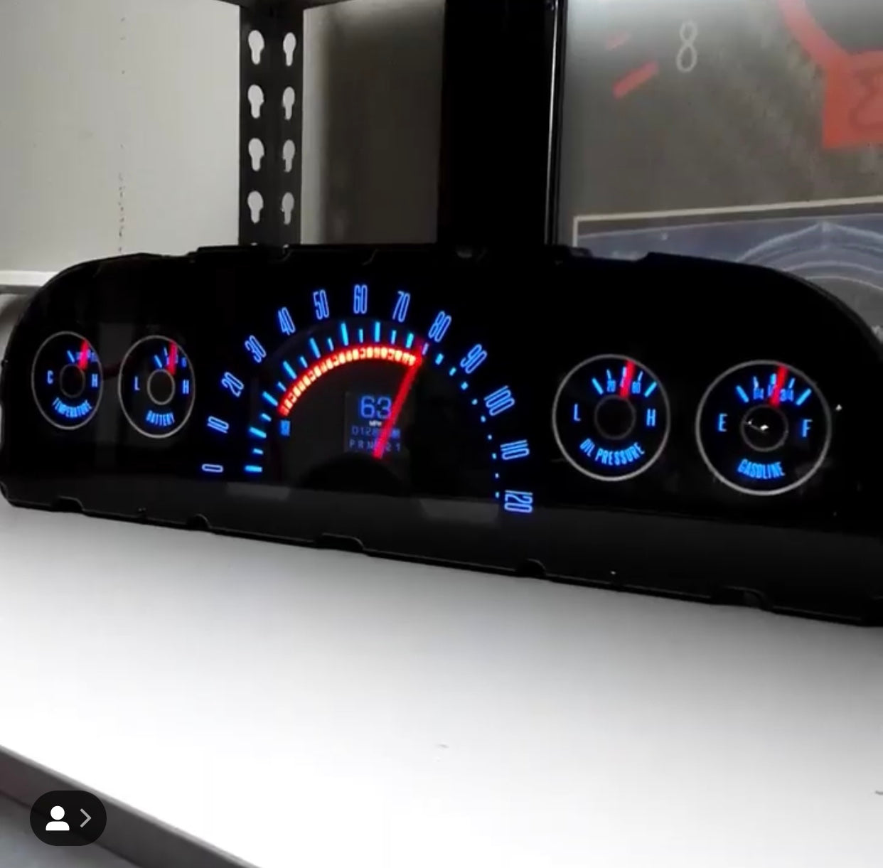 Dakota Digital RTX Gauges - 60-63 Chevy C10