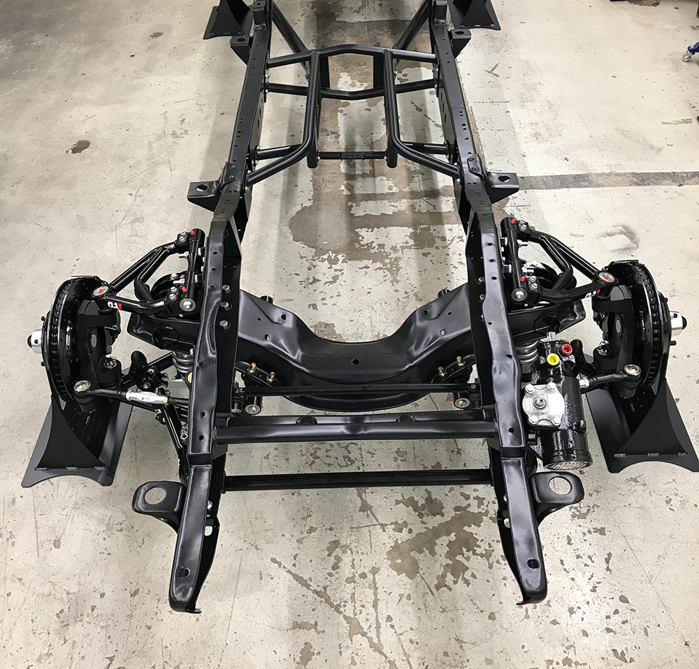 QA1 Front Single Adjustable Coilover System - 63-87 C10 / 63-91 2wd SUV