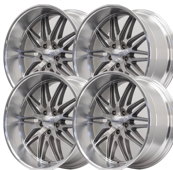 Corsart Alcatraz Brushed R510 Set - 88-98 OBS - Staggered 20"-22"