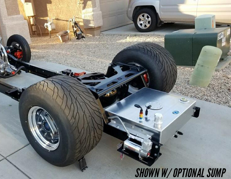 Boyd Aluminum Gas Tank (Bed Fill) - Choppin' Block Backhalf