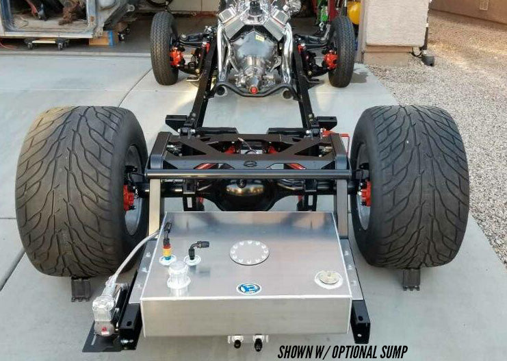 Boyd Aluminum Gas Tank (Bed Fill) - Choppin' Block Backhalf