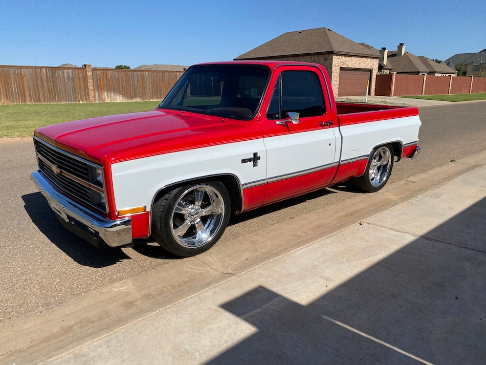 QA1 Front Double Adjustable Coilover System - 63-87 C10 / 63-91 2wd SUV