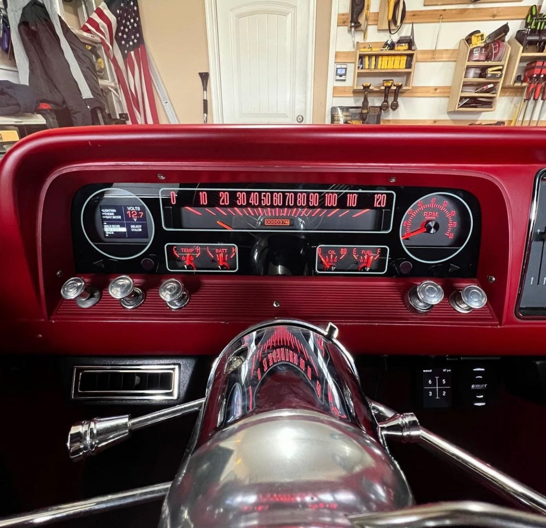 Dakota Digital RTX Gauges - 64-66 Chevy C10