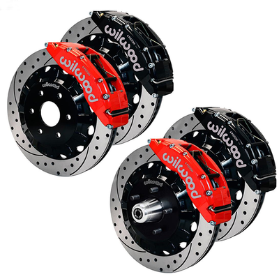 Little Shop 5-Lug 16" F/R Big Brake Kit - 88-98 2wd GM Truck / SUV