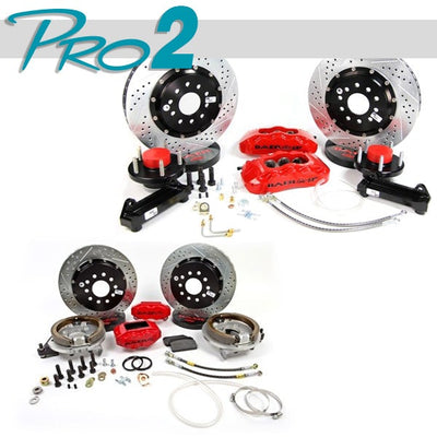 Pro2 BAER 88-98 TRUCK/SUV 14" / 13" Brake Kit