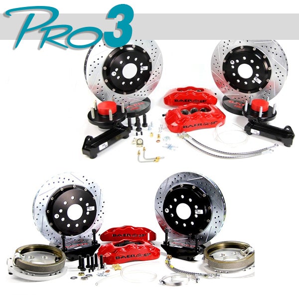Pro3 BAER 88-98 Truck/SUV 14" / 14" Brake Kit