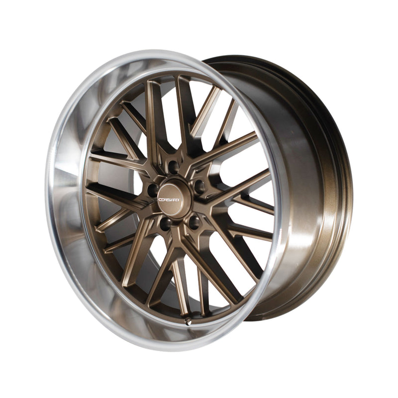 Corsart Kingpin Bronze R504 Set - 88-98 OBS - Staggered 22"