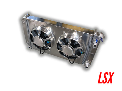 Entropy HPX Aluminum Radiator - 73-87 C10