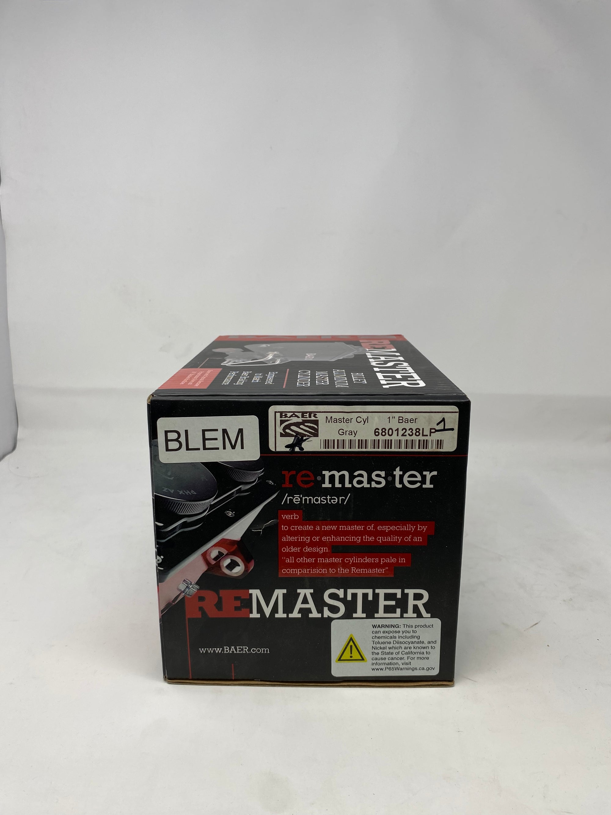 BLEM Remaster (1) - Gray - Left Port - 1.00"