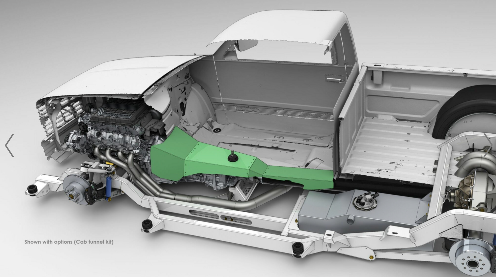 Roadster Shop Slammed SPEC Chassis - 88-98 GM Truck