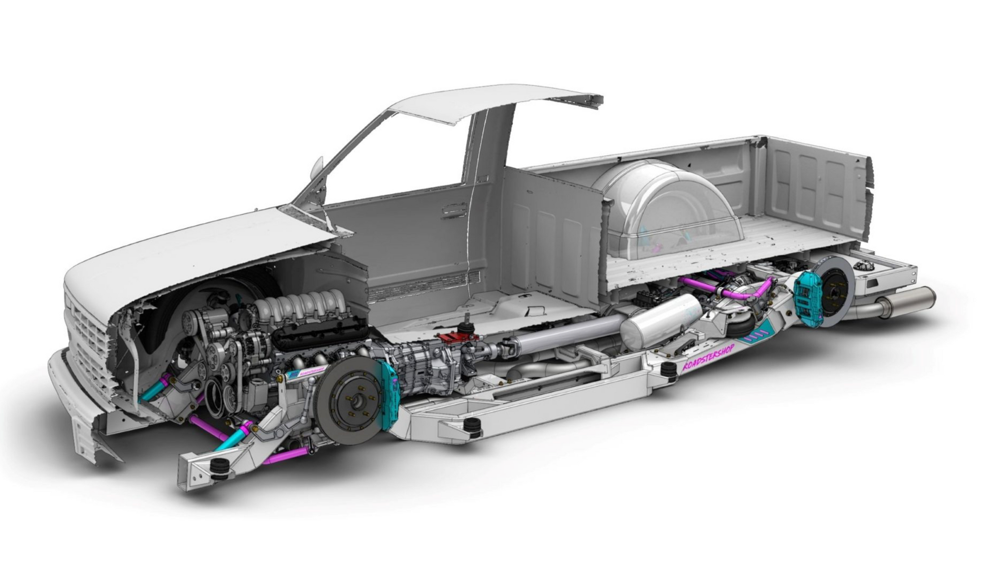 Roadster Shop LowPro Chassis - 88-98 GM Truck