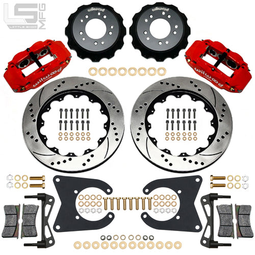 Little Shop Mfg. 14" Rear Big Brake Kit - 88-98 GM Truck / SUV