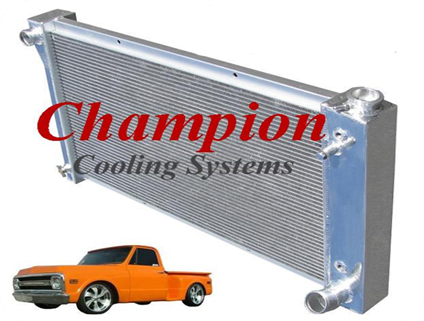 Chevy GM C10 Truck Aluminum Radiators - Pro Performance